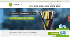 Desktop Screenshot of krishnawebservices.com